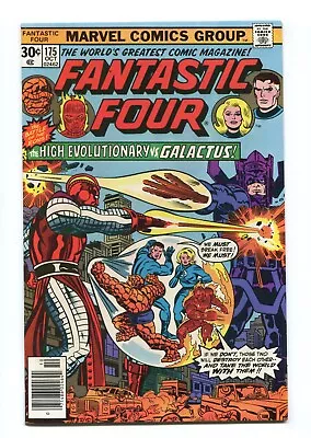 Buy Fantastic Four #175 - Classic Galactus Vs High Evolutionary - High Grade - 1976 • 19.42£