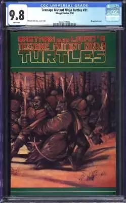 Buy Teenage Mutant Ninja Turtles #31 Cgc 9.8 White Pages // Mirage Studios 1990 • 77.80£