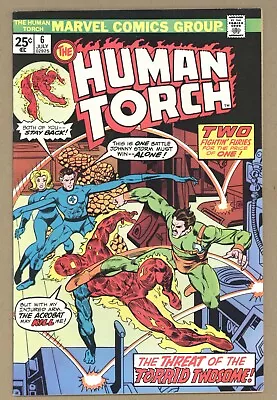 Buy Human Torch #6 VF Gil Kane Cover! Strange Tales + Golden Age Reprints 1975 U954 • 9.94£