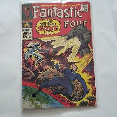 Buy Fantastic Four #62 1st Appearance Blastaar! Inhumans! Marvel 1967 • 19.42£