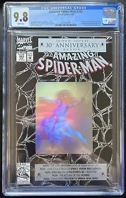 Buy Amazing Spider-Man 365 CGC 9.8 1992 1st App Spider-Man 2099 Spider-Verse! • 135.90£