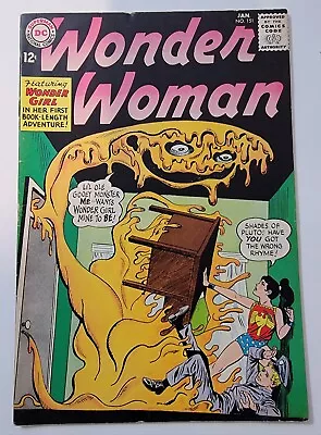 Buy Wonder Woman #151 FN/VF 1st App The Glop 1965 Wonder Girl Ross Andru High Grade  • 76.88£