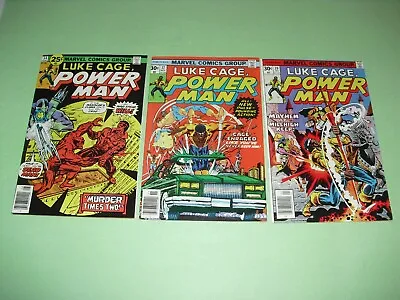 Buy Luke Cage Power Man #34 NM 9.2, #37 9.4 & #39 VF 1976! Marvel High Grade B102 • 17.47£