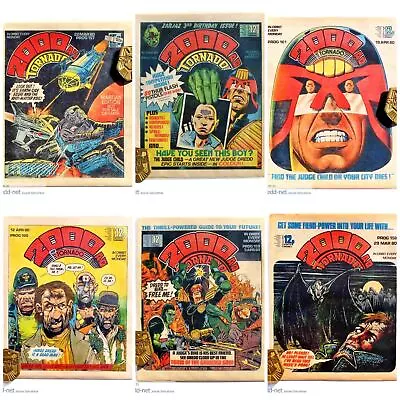 Buy 2000AD Prog 156-161 1st Angel Gang & Judge Child All 6 Comic Books 15 3 1980 (m) • 12.50£