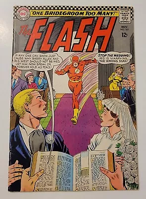 Buy THE FLASH #165 FN+ ALLEN WEST WEDDING, PROF ZOOM APPEARANCE 1966 Vintage Silver  • 30.29£