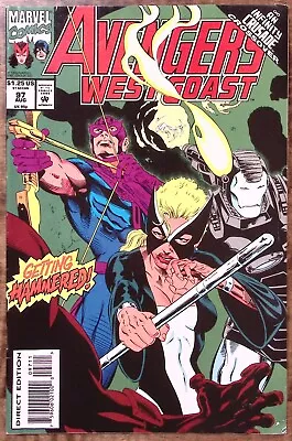 Buy 1993 Avengers West Coast Aug #97 Marvel Comics Infinity Crusade Crossover Z3379 • 8.74£