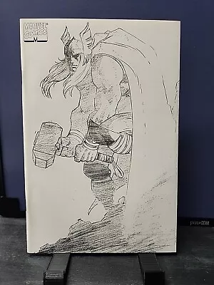 Buy Thor V2 #1 B&W Sketch Virgin 1:200 Variant NM 1998 Marvel Comics JR JR • 31.06£