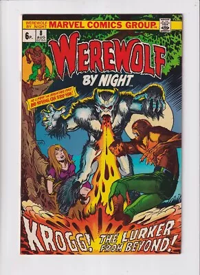 Buy Werewolf By Night (1972) #   8 UK Price (7.0-FVF) (1965838) Krogg The Lurker ... • 25.20£