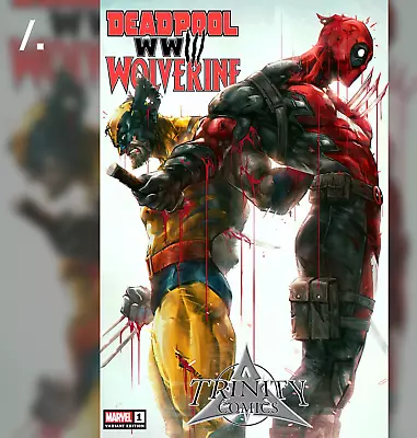 Buy Deadpool Wolverine Wwiii #1 Trinity Ivan Tao Variant • 23£