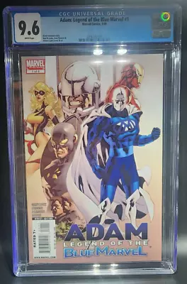Buy Adam: Legend Of The Blue Marvel #1 CGC 9.6! • 311.19£