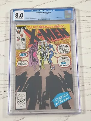 Buy Uncanny X-Men #244 CGC 8.0  • 67.44£