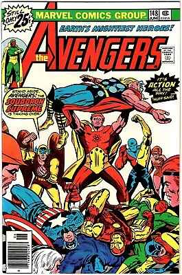 Buy Avengers 148 - Near Mint-  |  NM-  |  9.2 - Perez Art! Squadron Supreme! • 17.85£