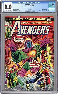 Buy Avengers #129 CGC 8.0 1974 4072032015 • 217.45£