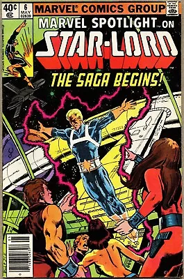 Buy Marvel Spotlight #6-1980 Fn 6.0 Origin Of Star-Lord 1st Peter Quill Appearance • 85.42£