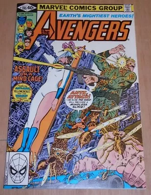 Buy Avengers #195 Nm (9.4) Marvel Comics May 1980 1st Taskmaster* • 49.99£