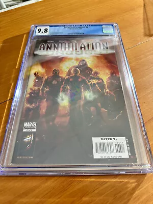 Buy Annihilation Conquest #6 9.8 NM/M CGC 1st App Modern Guardians Of The Galaxy Key • 97.08£