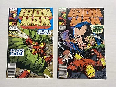 Buy Iron Man #271-272 (Marvel, 1991) In FN • 3.49£