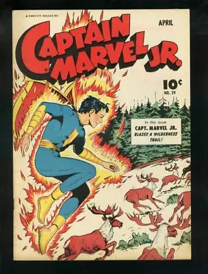 Buy Captain Marvel Jr.--#29--1945--COMIC BOOK--Fawcett--VF • 277.64£