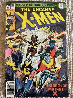 Buy Uncanny X-men #126 (1979) -  1st Appearance Proteus  • 25£