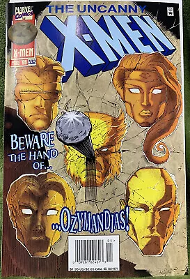 Buy The Uncanny X-men #332! Newsstand Ozymandias! Nm- 1996 Marvel Comics • 6.95£