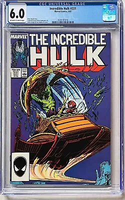 Buy Incredible Hulk #331 CGC 6.0. 1st Appearance Intelligent Grey Hulk!! • 39£