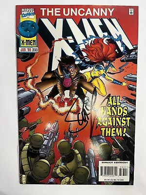 Buy Uncanny X-Men #333 NM Signed Scott Lobdell 1st Full App Bastion Marvel Comics... • 23.30£