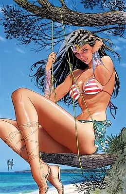 Buy Wonder Woman #12 Cvr D Guillem March Swimsuit - Preorder Aug 21st • 6.10£