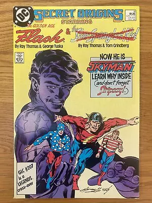 Buy Secret Origins #9: Golden Age Flash & Star-Spangled Kid December 1986 DC Comics • 3.99£