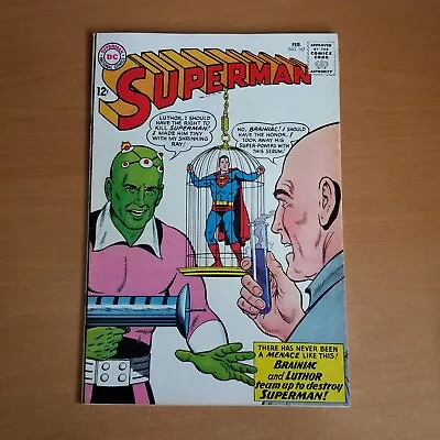 Buy Superman #167 (DC Feb 1964) ~ KEY Luthor, Brainiac • 194.15£