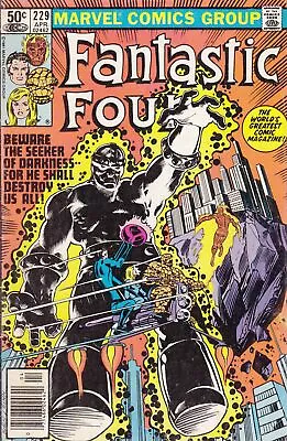 Buy Fantastic Four (Vol. 1) #229 (Newsstand) VF; Marvel | Bill Sienkiewicz - We Comb • 3.87£