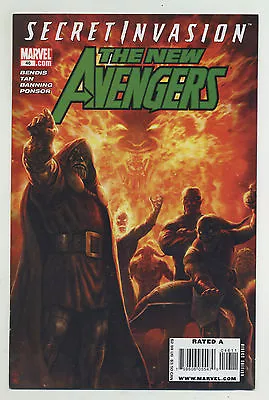 Buy New Avengers #46 2008 [Secret Invasion] Cage Iron Fist Spider-Woman Iron Man OQ • 5.21£