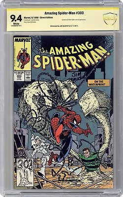 Buy Amazing Spider-Man #303 CBCS 9.4 SS Salicrup 1988 18-089E087-011 • 76.11£