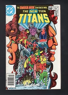 Buy New Teen Titans #24 Vol. 1 1st Appearance Of X'Hal Direct DC Comics '82 FN/VF • 15.53£