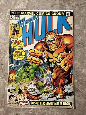 Buy Incredible Hulk #169 (Marvel Comics 1973) - FN- • 9.34£
