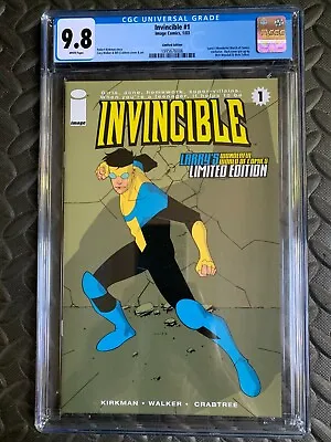 Invincible #1 Atom Eve FOIL Battle Damage Image Variant Comic Book