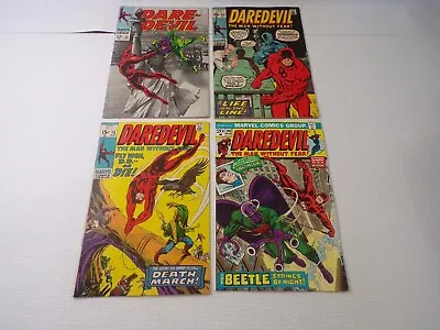 Buy Dare-Devil #49, #69, #76, #108 (4 Book Lot) Silver/Bronze Age Higher Grade VF • 50.47£