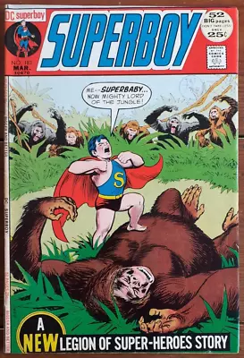 Buy Superboy 183, Dc Comics, March 1972, Fn • 8.99£