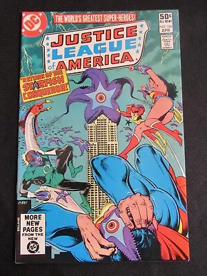 Buy Justice League Of America #189 (1981) Bronze Age Starro VF/NM 8.5-9.0 HC609 • 13.16£