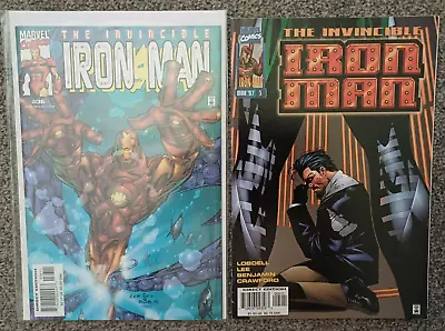 Buy The Invincible Iron Man Vol. 2 #5 March 1997 Marvel Comics Plus Vol 3 #36 • 5£