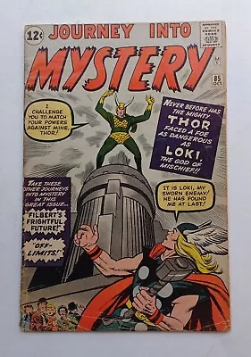 Buy Journey Into Mystery #85, Oct., 1962, 1st Apps: Loki, Odin, Heimdall, VG- 3.5 • 1,087.25£