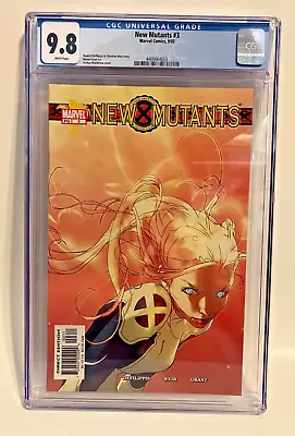 Buy New Mutants #3 - CGC 9.8 - 2003 Series - First Rockslide & Wither • 116.48£