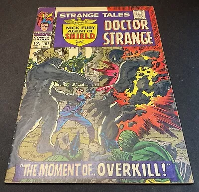 Buy Strange Tales #151 1966 Doctor Strange Nick Fury • 31.06£