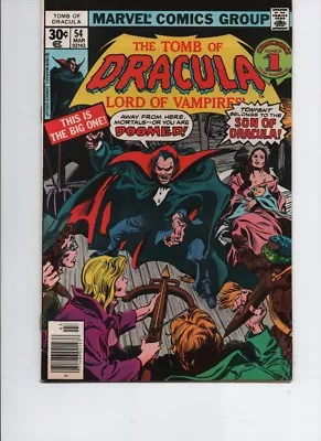 Buy Tomb Of Dracula # 54 (Marvel 1976)-Gene Colan-BLADE -FN/VF • 11.64£