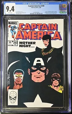 Buy 🔑🔑 Captain America 290 CGC 9.4 NM FIRST Mother Superior (later Sin) 🔑🔑 • 106.40£