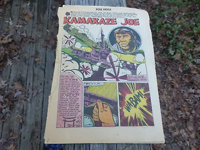 Buy Vintage Aces High #3 EC Comics Iron Man Comic Jack Davis Fox Hole Kamakaze Joe + • 7.76£