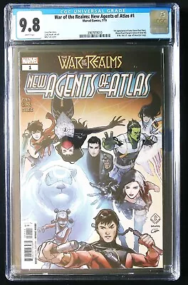 Buy War Of The Realms: New Agents Of Atlas #1 CGC 9.8 1st Luna Snow, Wave, Crescent • 75£