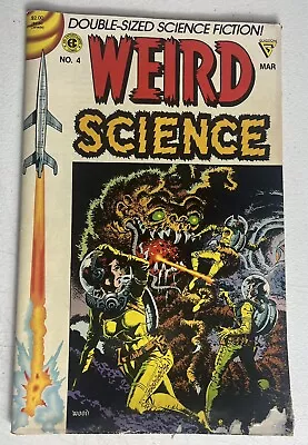 Buy Weird Science #4 March Double Sized Gladstone Reprint Wood • 1.55£