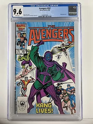 Buy Avengers #267 Cgc 9.6 White Pages // Kang Appearance Marvel Comics 1986 • 53.59£