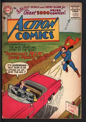 Buy Action Comics #221 3.0 // Dc Comics 1956 • 69.12£