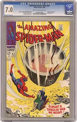 Buy Amazing Spider-Man #61 CGC 7.0 1968 0132815002 • 124.26£